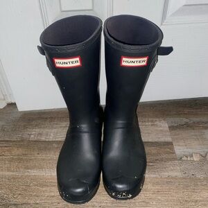 Hunter rain boots